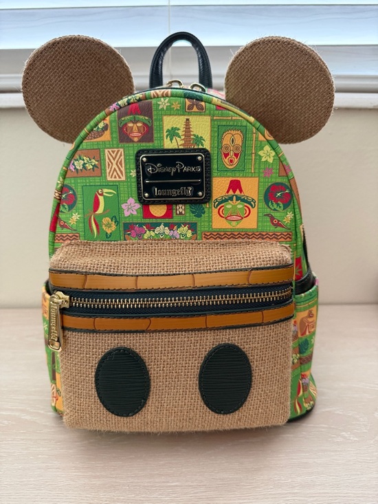 Disney Other - Disney Loungefly 50th Anniversary Enchanted Tiki Room Mini Backpack